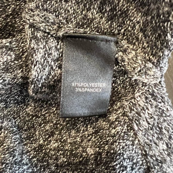 Elie Tahari Dark Gray Oversized Sweater Mock Turtleneck in Women’s Small - Picture 9 of 10